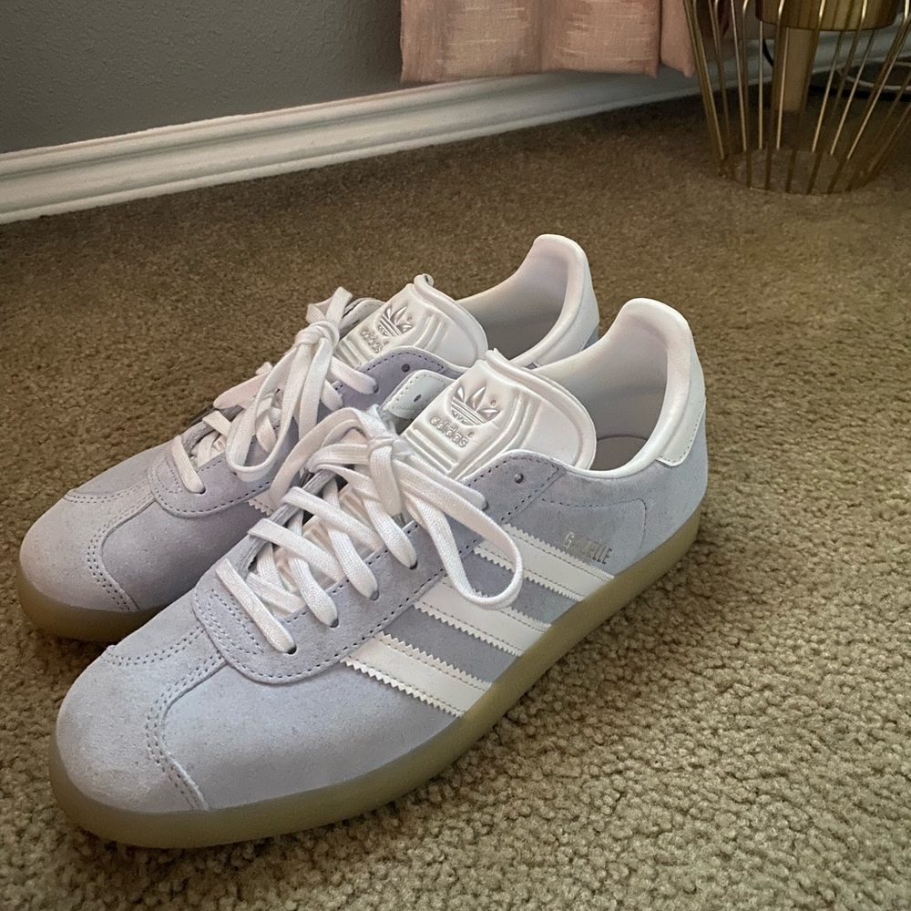 Adidas Baby Blue Gazelle Shoes